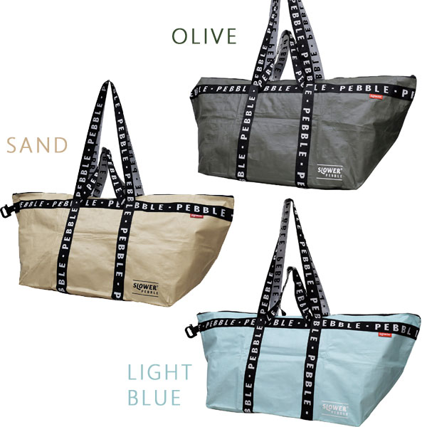 SLOWER PEBBLE MEGA TOTE ペブル メガトート【ビニールバッグ 折りたたみバッグ 旅行バッグ レジャー スーツケース 衣類収納 ランドリーバッグ】 fcinterior-10010510 エフシーインテリア サンプル画像2