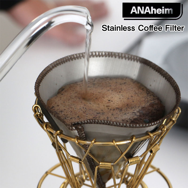 Rakuten - 【ポイント10倍】ANAheim アナハイム ステンレス コーヒー フィルター【ドリップ ペーパーレス 珈琲】
