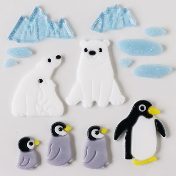 【ポイント10倍】グミデコ バッグS アイスワールド【シロクマ ペンギン】