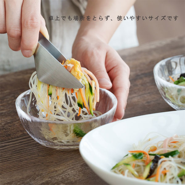 家事問屋 とりわけトング 小【燕三条 キッチンツール 菜箸 調理器具 取り分け サービングトング ミニトング 盛りつけ】 fcinterior-10010689 エフシーインテリア サンプル画像3