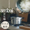 ambai 文化鍋 ガス火用 スチームプレ