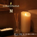 【ポイント10倍】LUMINARA ルミナラピラー M 3.5×7【キャンドルライト 結婚式 ギフト ナイトライト インテリアライト】