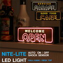 LED NITE-LITE NEON センサーライト