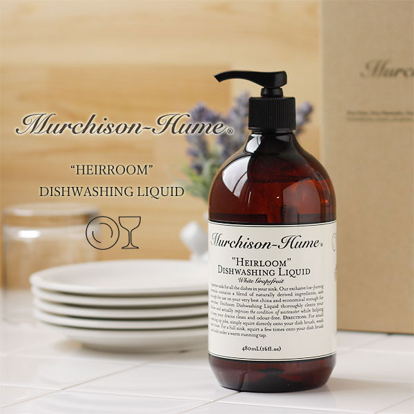 Murchison-Humeマーチソン・ヒューム ディッシュウォッシングリキッド480ml★キッチンスポンジプレゼント【食器洗剤 天然成分】