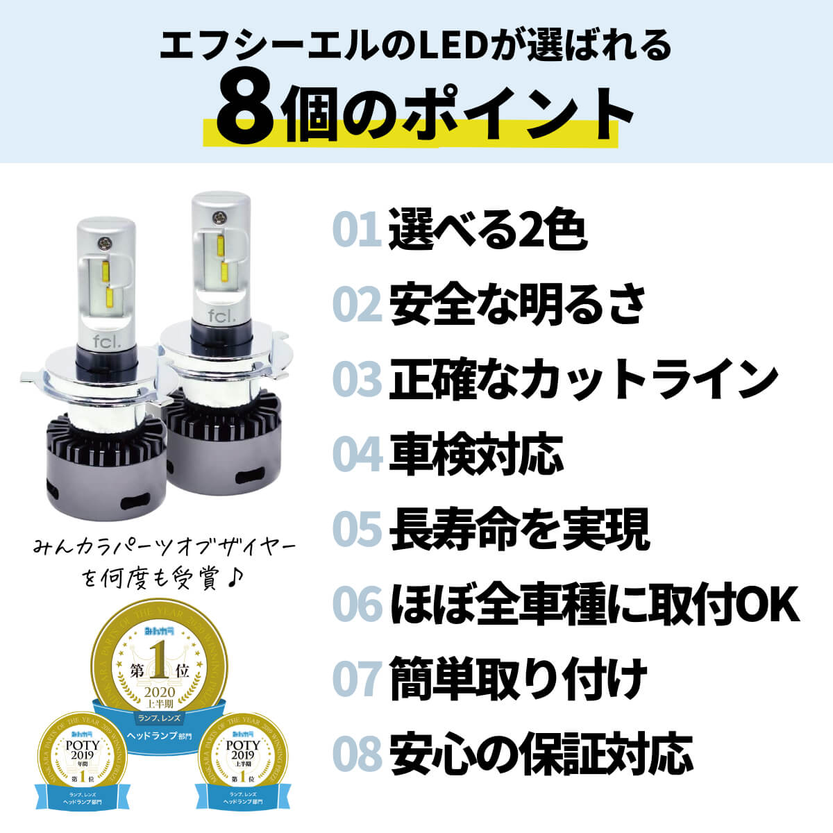 Ledヘッドライトおすすめ11選 明るさ 評判比較で厳選した商品はコレだ Kurashi No
