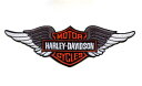 HARLEY-DAVIDSON （ハーレー ダビッドソン）ウイング輸入ワッペン【服飾 エンブレム 刺繍】