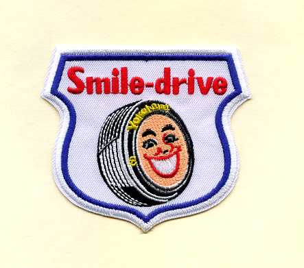 YOKOHAMA(ヨコハマ）Smile-driveワッペン【タイヤメーカー】