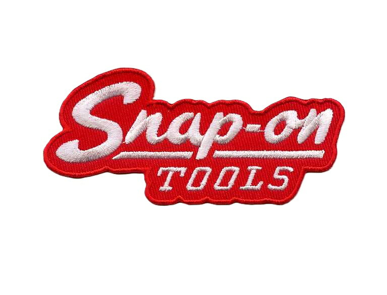 樂天商城 - Snap-on TOOLS　ワッペン（レッド）【工具メーカー 刺繍ワッペン 服飾】