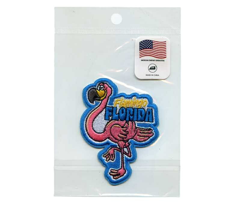 乐天商城 - FLAMINGO (FRORIDA) 刺繍ワッペン【カンパニー キャラクター】