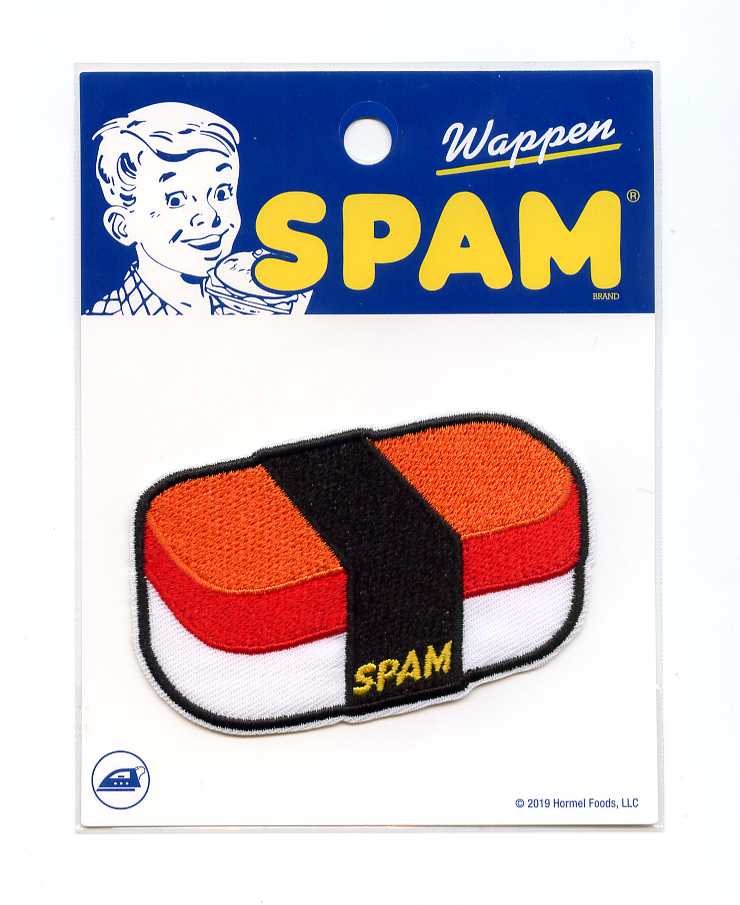 乐天商城 - SPAM（スパム）SUSHI ワッペン【カンパニー エンブレム】
