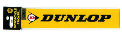 DUNLOP(ダンロップ) ステッカー 黄色