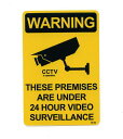 WARNING(CCTV)ステッカー