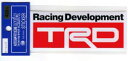 TRDステッカー(TOYOTA RACING DEVELOPMENT)【レーシング デカール シール】