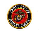 ミリタリーワッペン UNITED STATES MARINE【服飾 エンブレム】