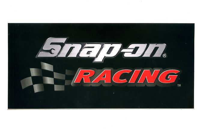 樂天商城 - Snap-on RACING　オフィシャルステッカー 【工具メーカー】