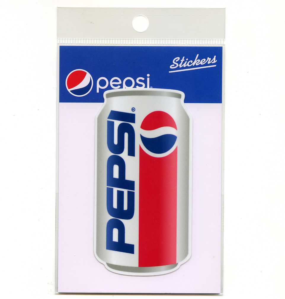 樂天商城 - PEPSI（ペプシ）ステッカー　缶【USA アメリカン雑貨】