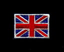 イギリス国旗ワッペン SSサイズ【フラッグ 服飾】