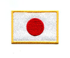 乐天商城 - 日本国旗ワッペン　縁取り黄【JAPAN 服飾】