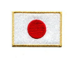 樂天商城 - 日本国旗ワッペン　縁取り金【JAPAN 服飾】