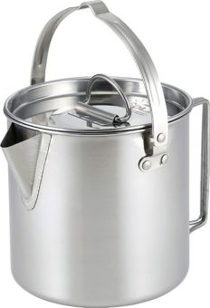 アウトドア ステンレスケトル1.2L【キャンプ用品】