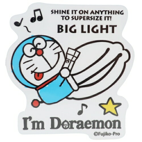 ドラえもん ステッカー BIG LIGHT【キャラクター シール】
