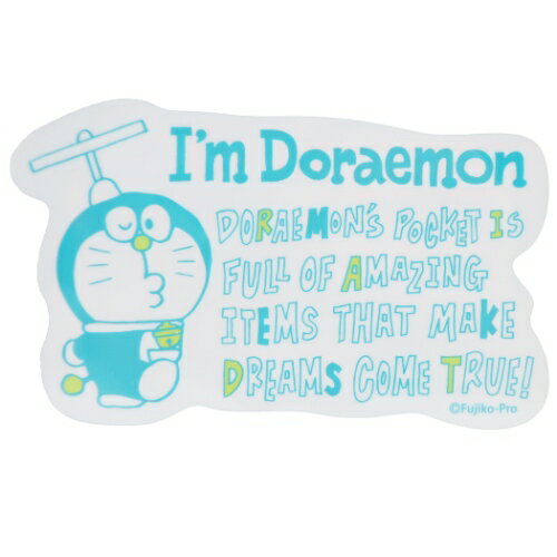 ドラえもん ステッカー 文字 【キャラクター シール】