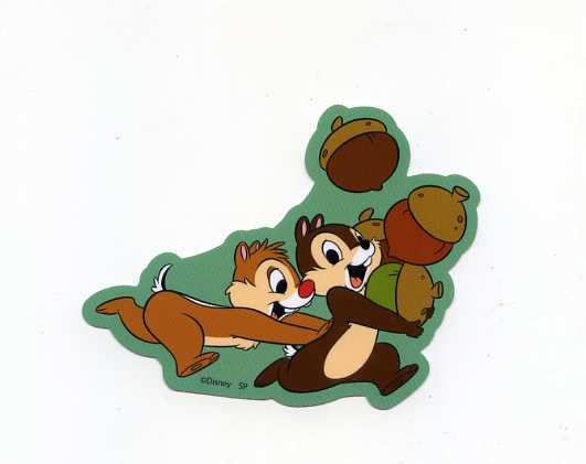 Other - ディズニーステッカー チップ＆デール【ディズニー キャラクター シール】