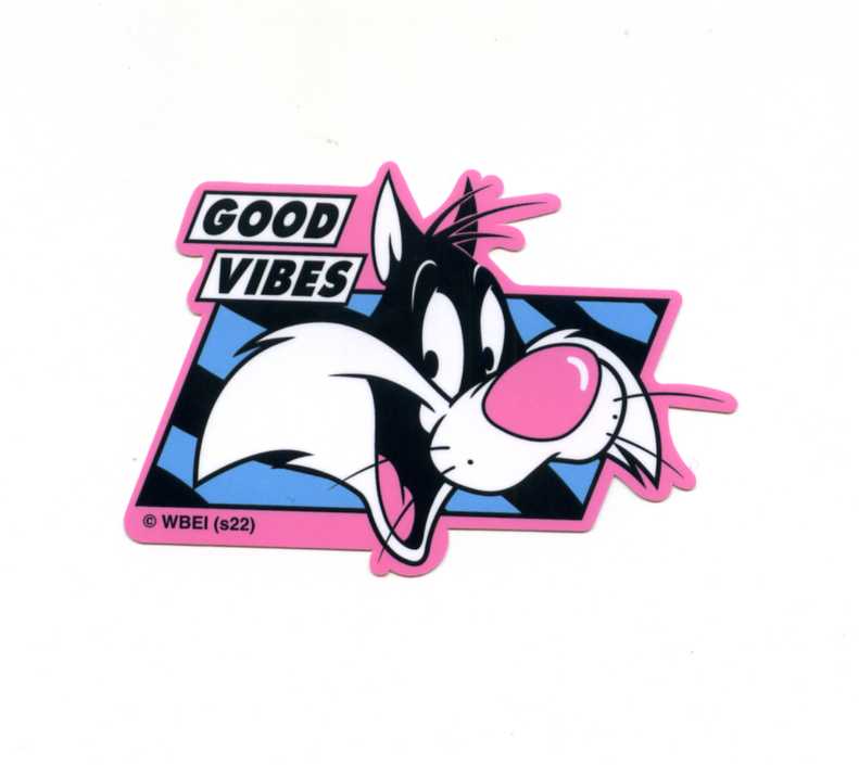 LOONEY TUNES（ルーニー テューンズ） ステッカー GOOD VIBES 【シール 雑貨】