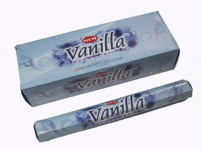HEM社 Vanilla(バニラ) ヘキサ 1パック(約20本入り)【スティックタイプ】