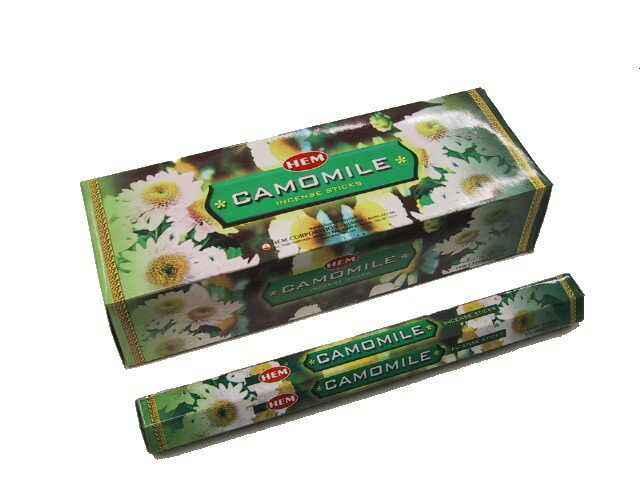 HEM社 CAMOMILE(カモミール) ヘキサ 1パック(約20本入り)【スティックタイプ】