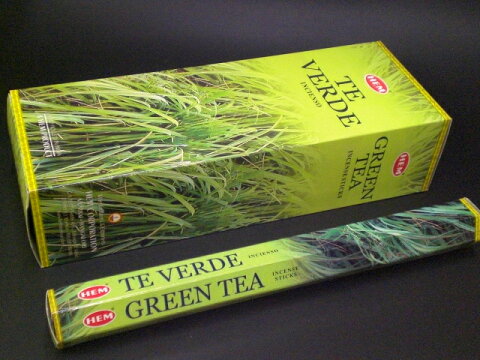 HEM社 GREEN TEA(グリーンティ) ヘキサ 1パック(約20本入り)【スティックタイプ】