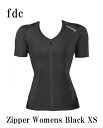 【送料無料】 Posture Shirt 2.0 Zipper Womens Black サイズ：XS 【オンサイドワールド】【ALIGNMED】【ポスチャーシャツ ジッパー ウィメンズ(レディース) 黒 サイズ：XS 】【姿勢コントロールシャツ】【スポーツインナー】