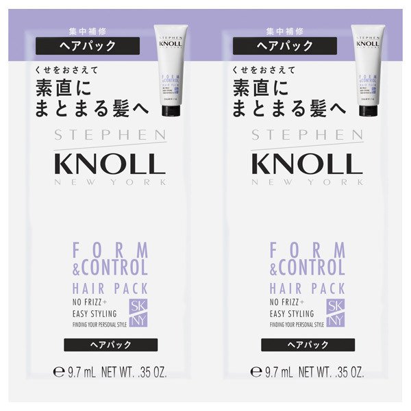 【在庫限り】【送料込み】コーセー　スティーブンノル フォルムコントロール ヘアパック W トライアル(15g*20袋セット)