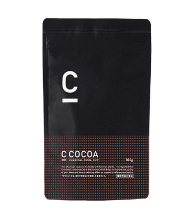 【送料込み】【メール便】C-COCOA（シーココア）105g 睡眠 チャコール GABA 乳酸菌 MCTオイル 粉末【機..