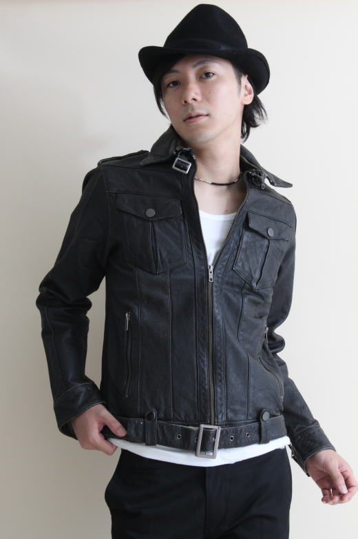 革ジャン メンズ 本革 ライダース レザージャケ...の商品画像