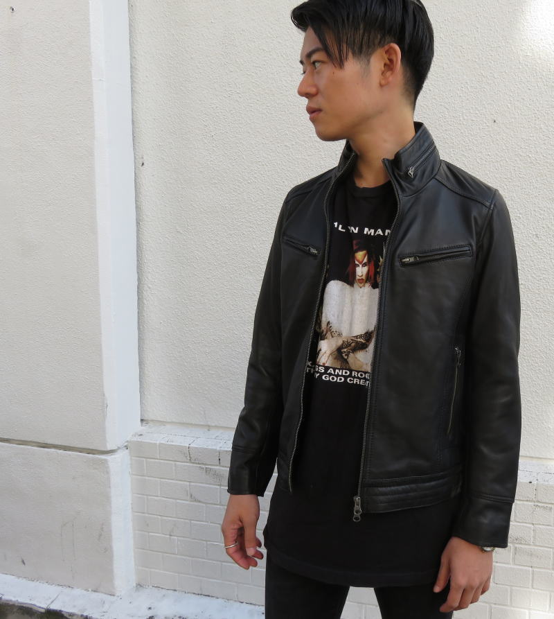 フリーダムレザー 革ジャン メンズ ライダース...の紹介画像2