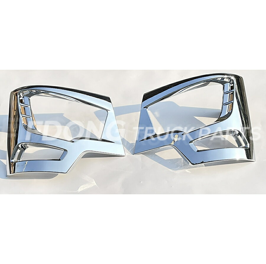 初回限定 送料無料 三菱ふそう 新型 17 スーパーグレート メッキ バンパー コーナー カバー 左右 Abs製 交換式 ローキャブ用 ヘッドライト カバー パネル トラック デコトラ 最新の激安 Www Suebdesigns Com