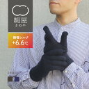 【早割15%OFF】【送料無料】手袋2重編み 極暖 シルク メンズ 男性用 アームウォーマー ハンドウォーマー 内側シルク 温活 冷え取り 絹屋 日本製 ギフト...
