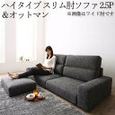 【お買い物マラソン/最大1000円オフクーポン】フロアソファ ハイバック フロアソファー ローソファ ローソファー 2人掛け 3人掛け ソファ ソファー オット...