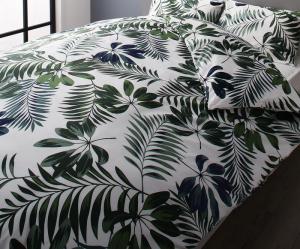 掛け布団カバー 布団カバー 日本製・綿100％ エレガントモダンリーフデザインカバーリングシリーズ 掛け布団カバー単品 キング【ts】