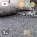 立体織の平織カーペット メテオ 江戸間 2帖(176×176)【ts】