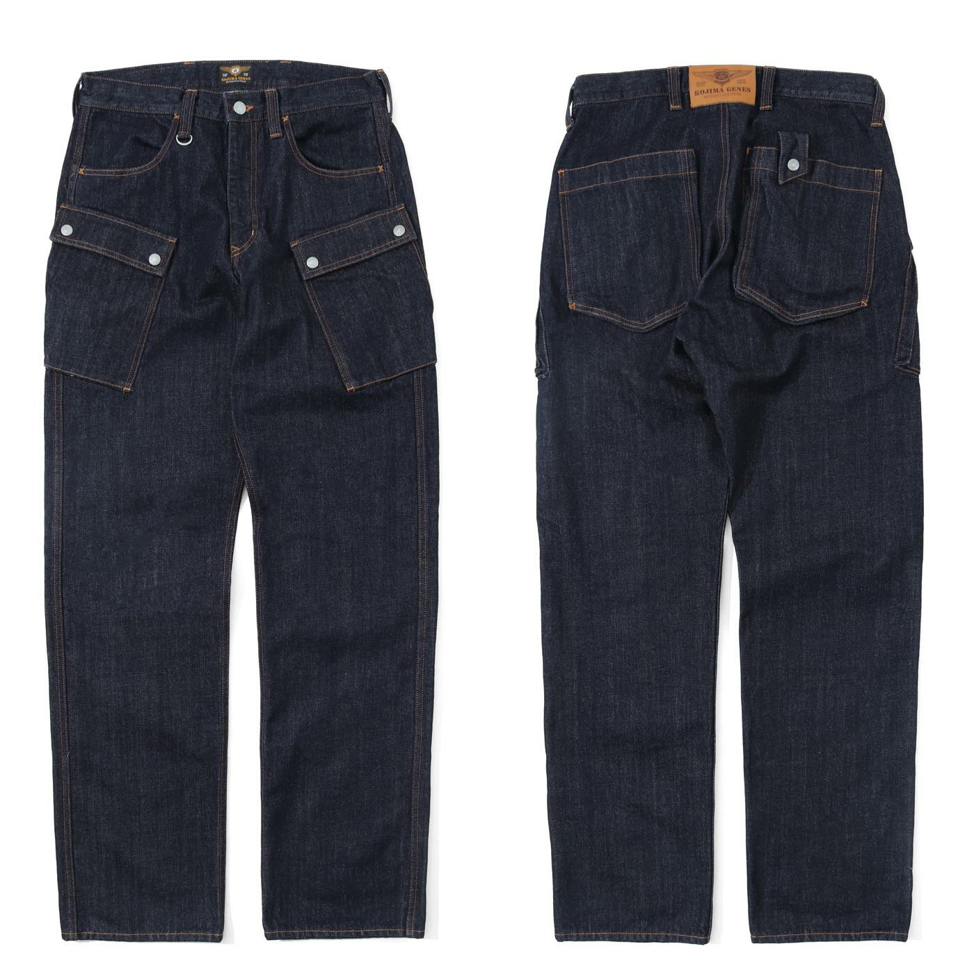 KOJIMA GENES児島ジーンズ　デニムパンツ　カーゴ　ブッシュ　インディゴ 楽天市場】児島 ジーンズ カーゴ パンツの通販