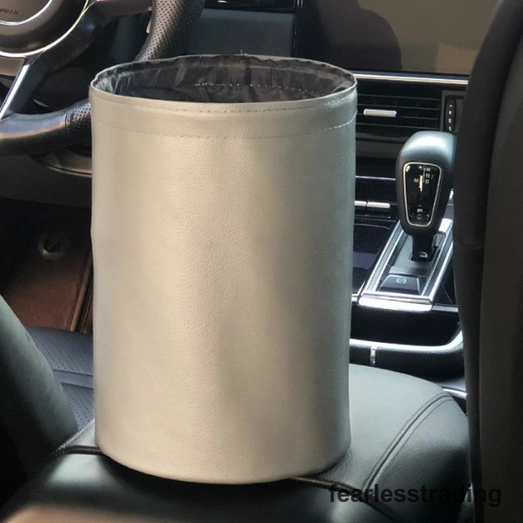 車内 壁掛け 吊り下げ 吊り下げバッグ おしゃれ 可能 小さい メンズ カー用品 PUレザー 収納 ダストボックス 車用 グッズ ヘッドレスト 車 ゴミ箱 小物入れ 持ち運び レディース 車 フェイクレザー 掛けられる 車 プレゼント ギフト 新生活 fearlesstrading-10000367 FearlessTrading楽天市場店 サンプル画像3
