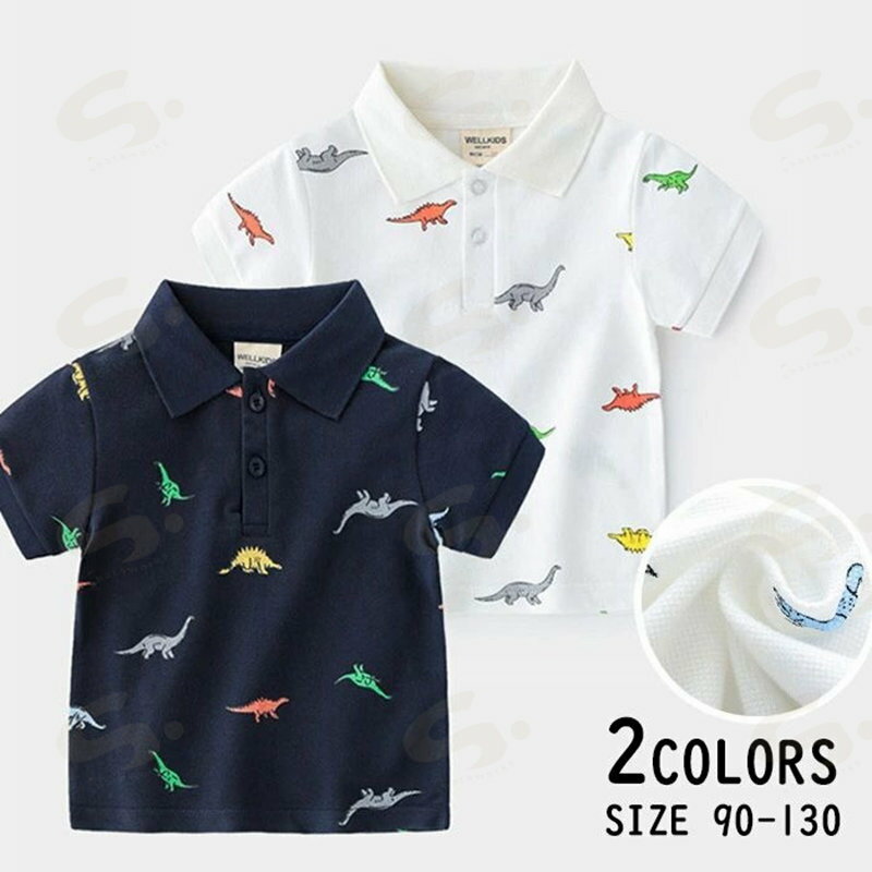 tシャツキッズシャツ半袖シャツ男の...