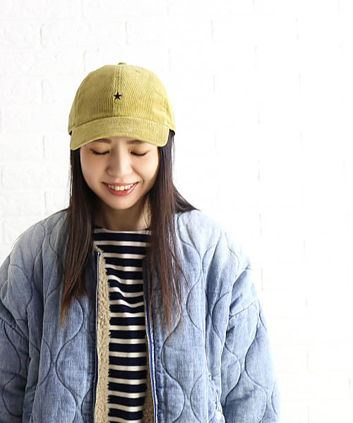 【50%OFF】コンバーストウキョウ CONVERSE TOKYO コットン混 コーデュロイ スター刺繍 ベースボールキャップ 帽子 outlet ・A2884PHT074-4311802(メンズ)(レディース)