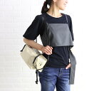 【30%OFF】イコット ikot PVCナイロン×牛革 横長 ショルダーバッグ outlet ・IK118003-4051801(レディース)(JP)(春夏アイテム)(◎)