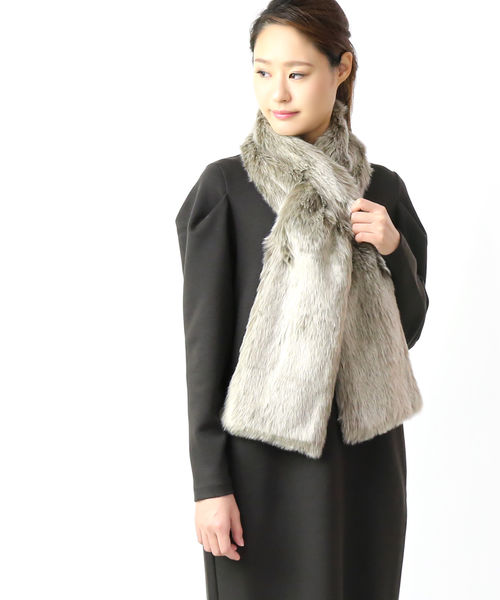 helen moore(ヘレンムーア)フェイクファー ティペット ANNEKA SLING SCARF・ANNEKA-0241902(レディース)