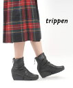【ポイント10倍】(D-4)(トリッペン TRIPPEN) カーフレザー ショートブーツ ミドルブーツ MELLOW・MELLOW-SAT-0072102(レディース)(4)