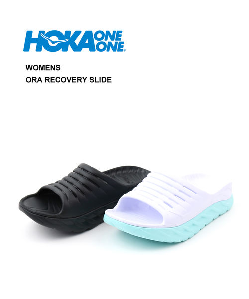 ホカオネオネ HOKA ONE ONE リカバリーサンダル スライドサンダル レディース オラリカバリースライド ORA RECOVERY SLIDE 1099674-2542201(レディース)sg(A-3)