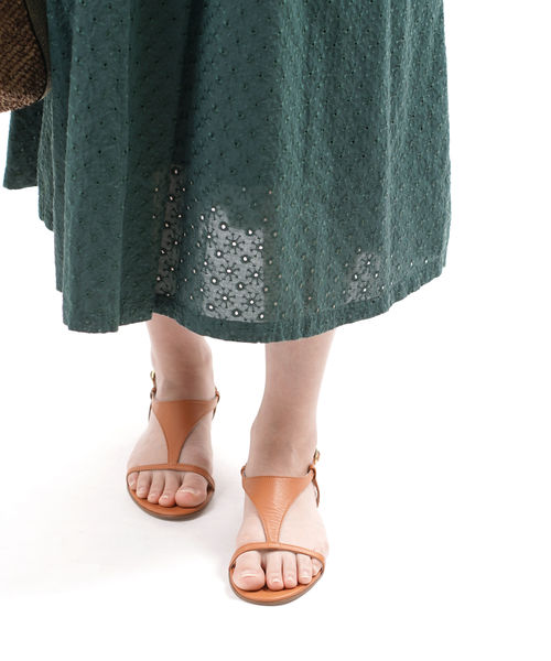 【10/10 23:59までポイント20倍】レメ REMME サンダル ストラップサンダル フラットサンダル 靴 レディース レザー アンクルストラップ キャメル 23.0cm 23.5cm 24.0cm ぺたんこ シンプル・HE-401-SO-0242101(レディース)(A-1)